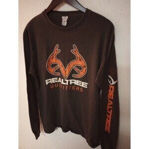 RealTree by Staghorn River Long Sleeve Tee Shirt Med Adult Excellent Condition
